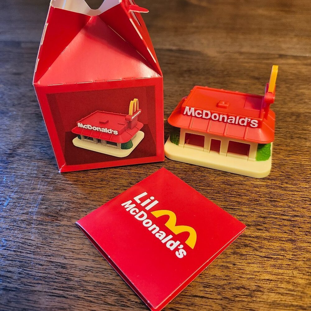 McDonalds Lil’ McDonald’s Happy Meal Toy 2025 Mini Restaurant NEW CANADA BNIP